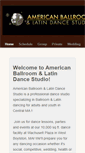 Mobile Screenshot of americanballroomlatin.com